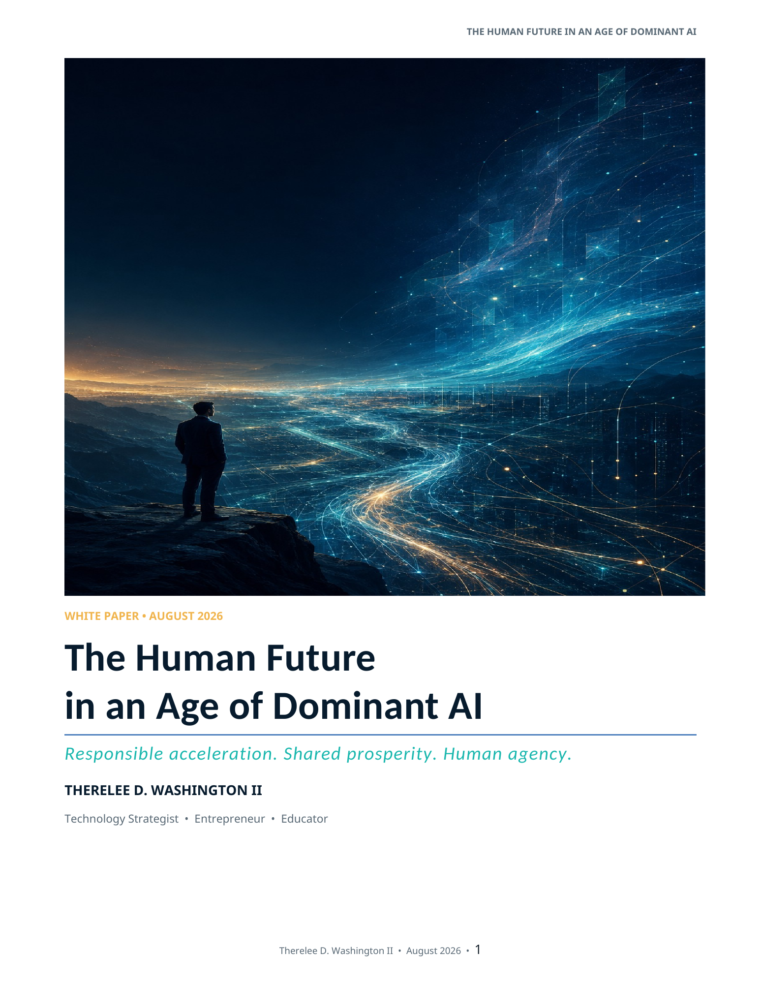Cover of The Human Future in an Age of Dominant AI